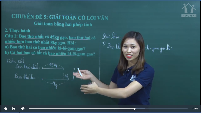 Để giành điểm cao ở bài toán lời văn – Lớp 3: Cần lưu ý gì?