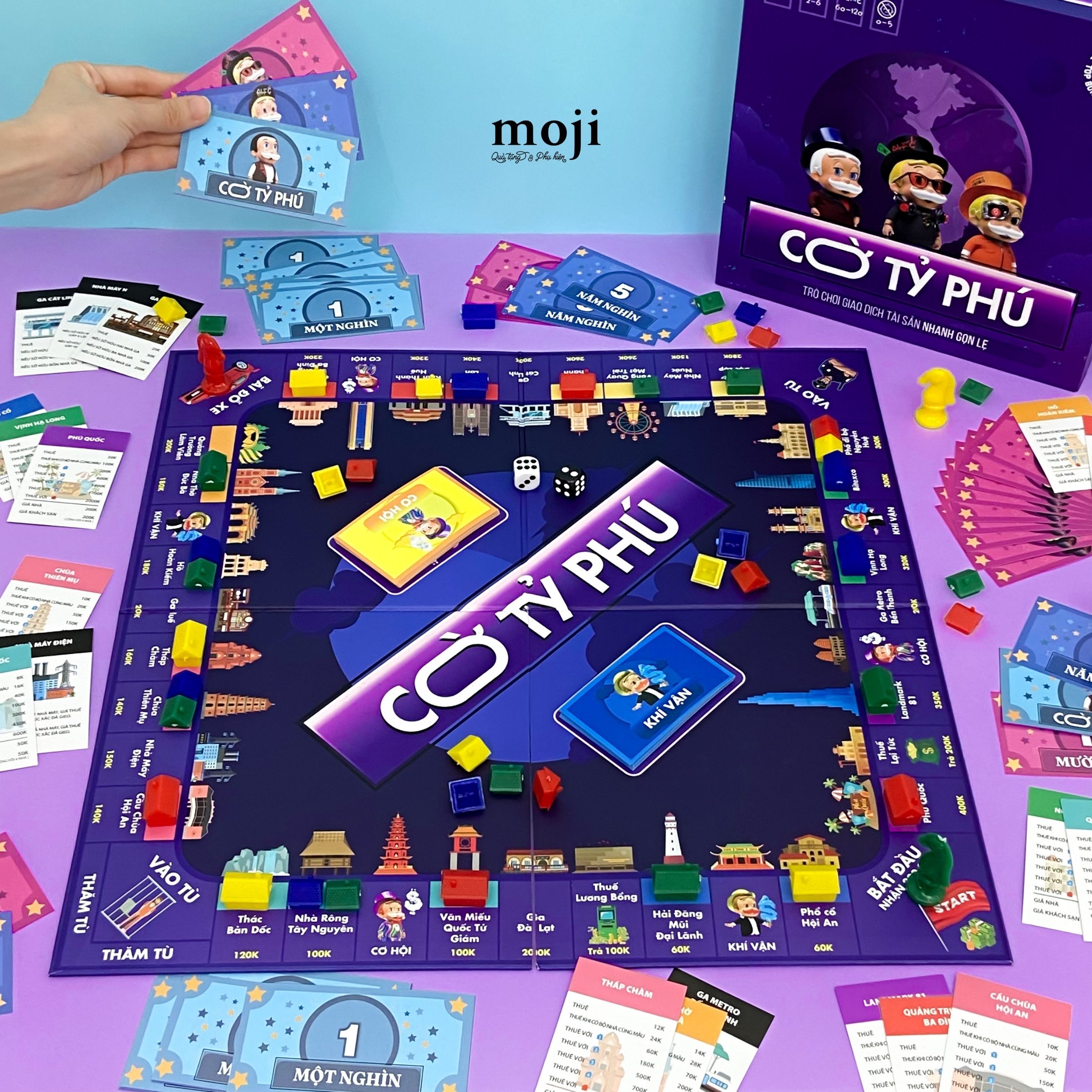 Đồ chơi boardgame Cờ tỷ phú cao cấp