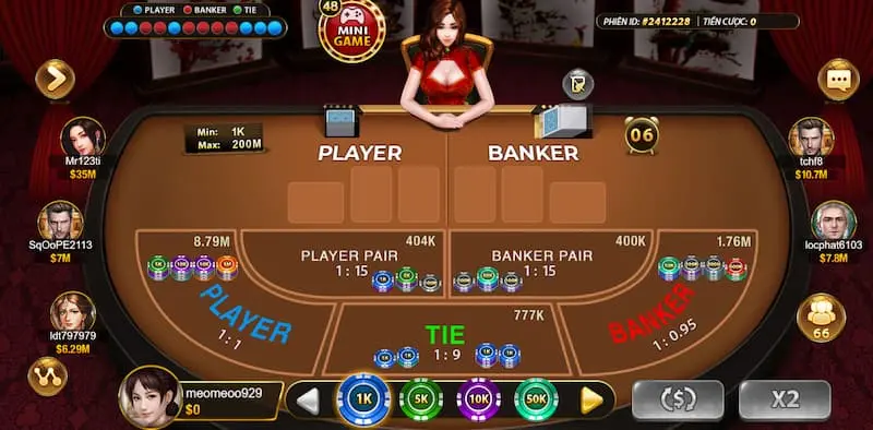 Chiến thuật nuôi tụ Tie trong Baccarat Cách Bắt Hòa Baccarat - Chiến thuật nuôi tụ hiệu quả