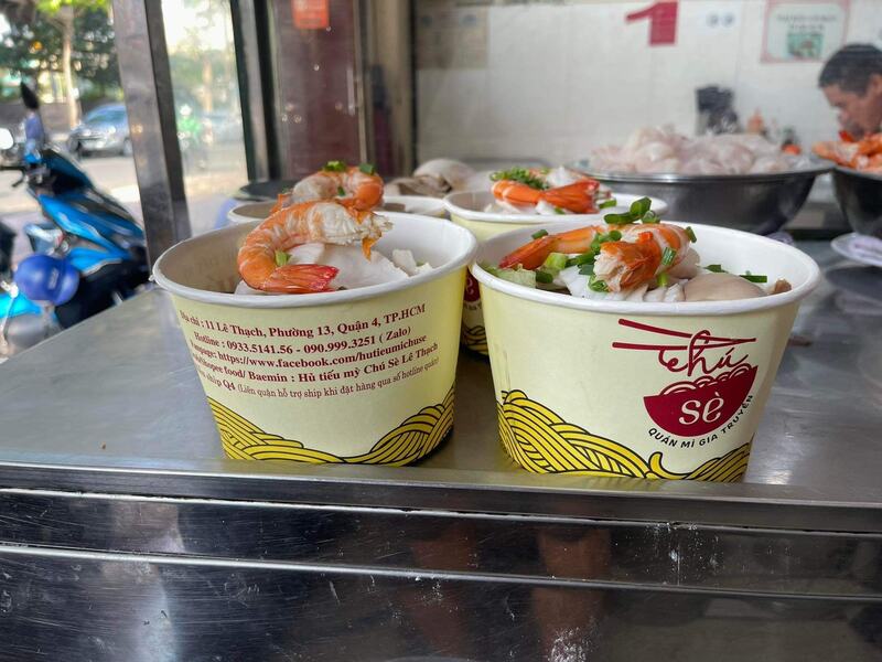 Hủ tiếu mì Chú Sè Quận 4