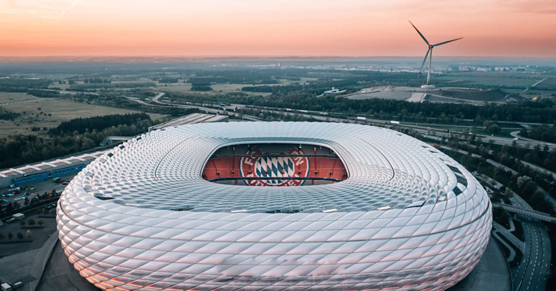 Sân vận động Allianz Arena, biểu tượng kiến trúc và thể thao Đức