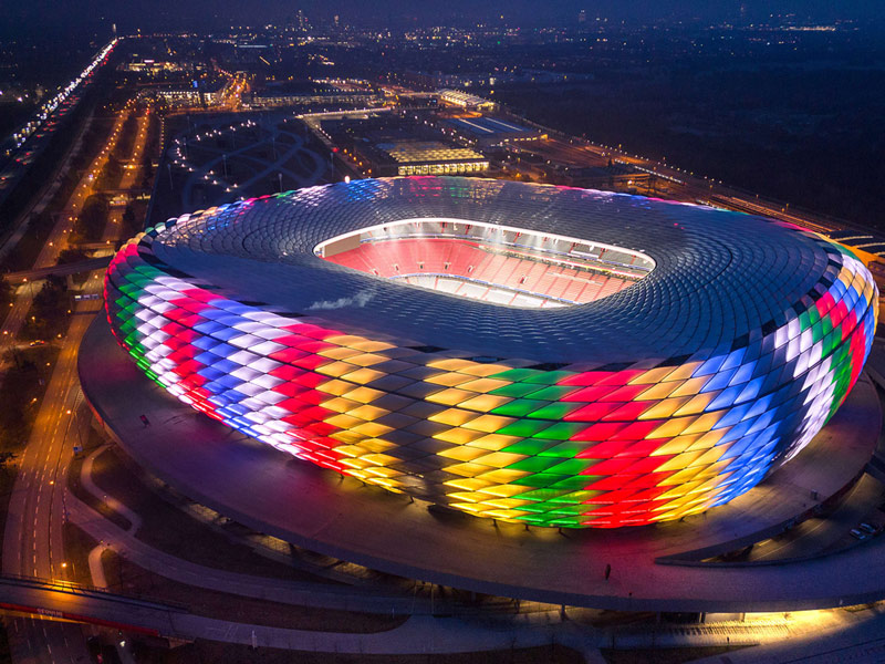 Sân vận động Allianz Arena, biểu tượng kiến trúc và thể thao Đức